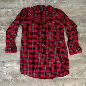 Ralph Lauren Plaid Nightgown
